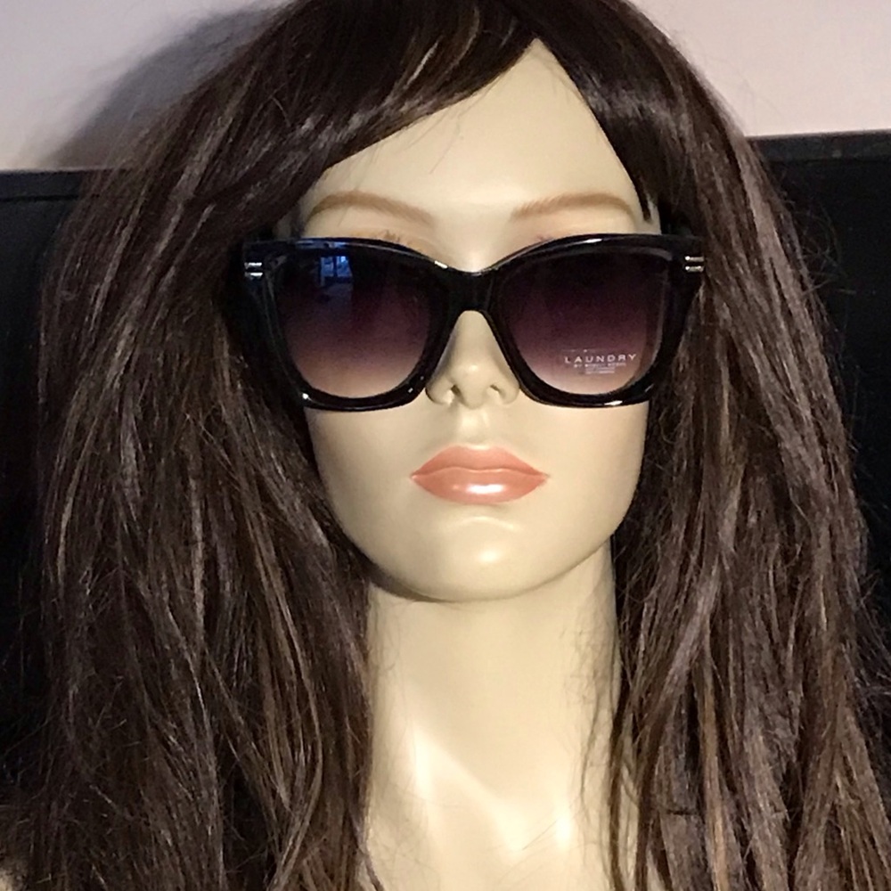 LAUNDRY BY SHELLI SEGAL Women's Cat Eye Sunglasses 100% Uv Protection *BNIP